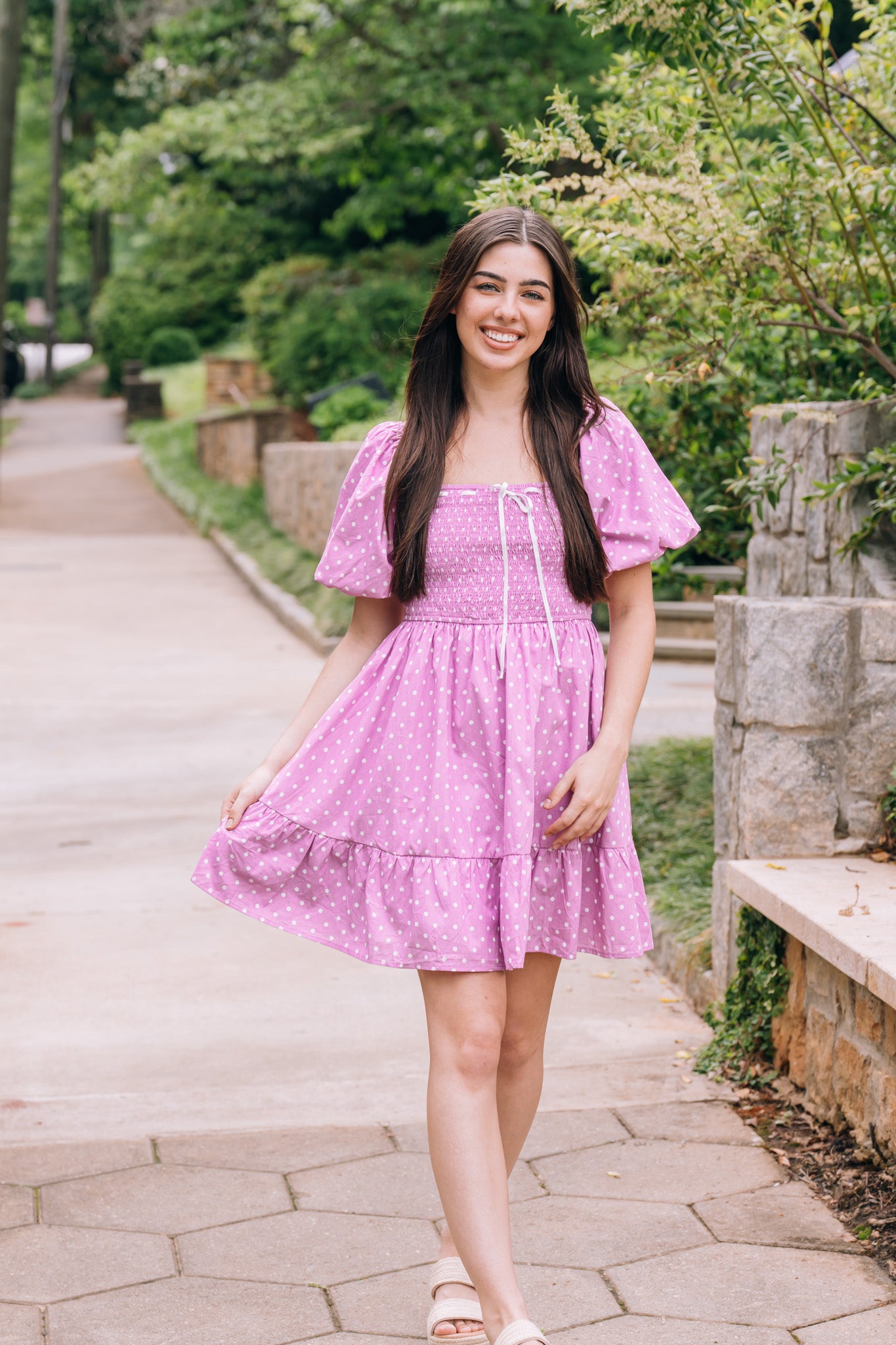 Azalea Polka Dot Mini