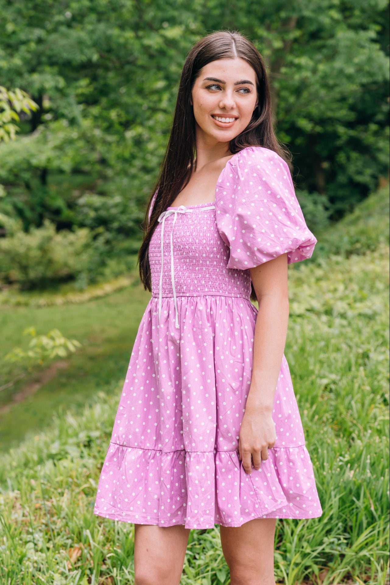 Azalea Polka Dot Mini